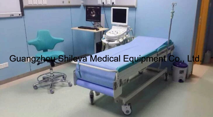 Automatic Sheet Change Hospital Adjustable B Ultrasound Examination Bed