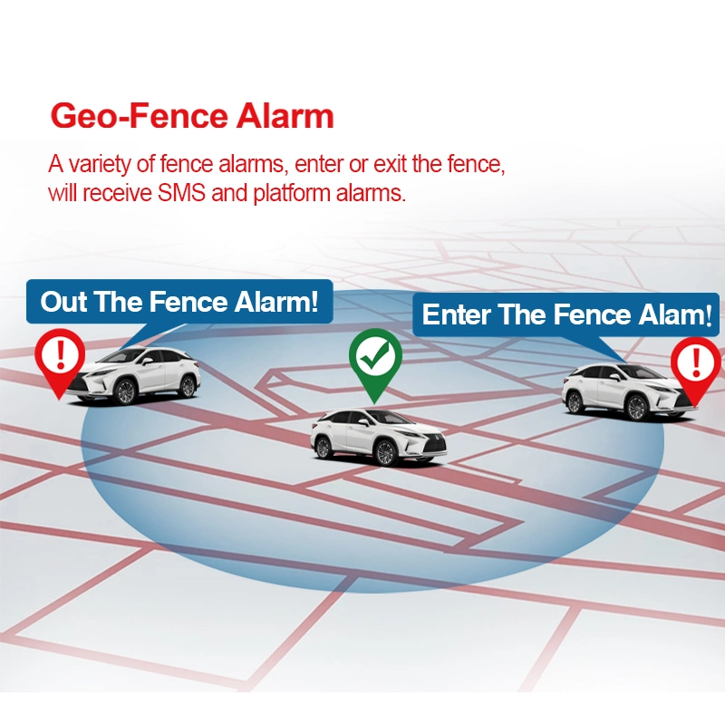 Mini 4G Fahrzeug GPS-Tracking-Gerät mit Auto-Alarm-System, Relay Stop Car Remote-EF