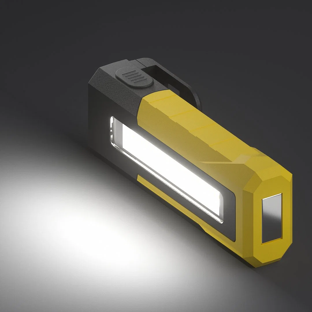 Tragbares Mini-wiederaufladbares Arbeitslicht mit 200 Lumen und 5W COB LED Für Auto Reparatur Notfall Inspektion Spot Arbeit Lampe Camping Wandern Blitzlicht Für Die Arbeit