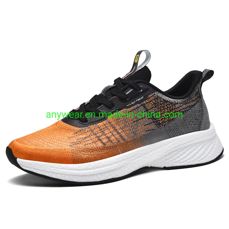 New Design Flyknit Sports Running Jogging Sneaker Shoes Men's Footwear (236)