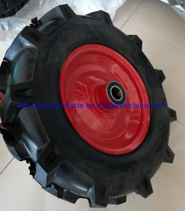 Heavy Duty Rubber Agriculture Wheel 4.00-8