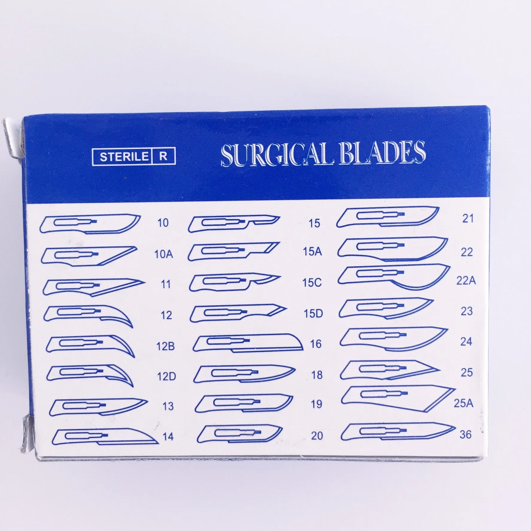 Disposable Medical Surgical Carbon/Stainless Steel Scalpel Blade