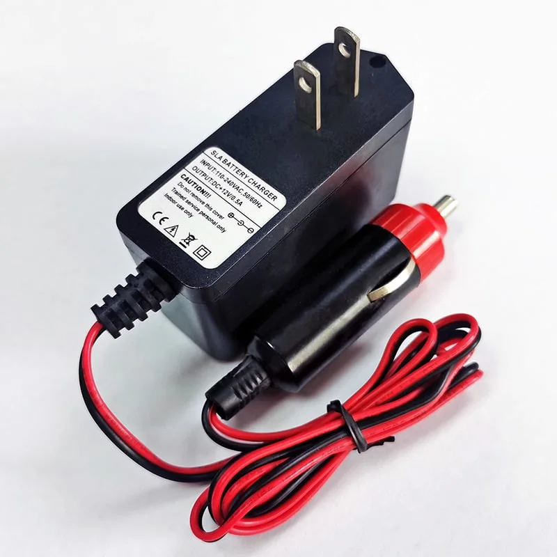 4-8 celdas 4.8-9.6V 15W Pack de baterías de NiCd NiMH Cargador de pared (6-12V 0.5A)