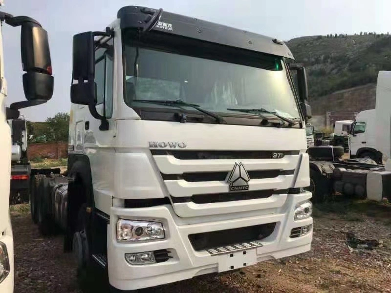 Hot Sale HOWO Used 3 Axle Diesel Truck Euro3 375HP Tractor Truck 10 Wheels Head Tractor 6X4 Trailer Head for Transportation