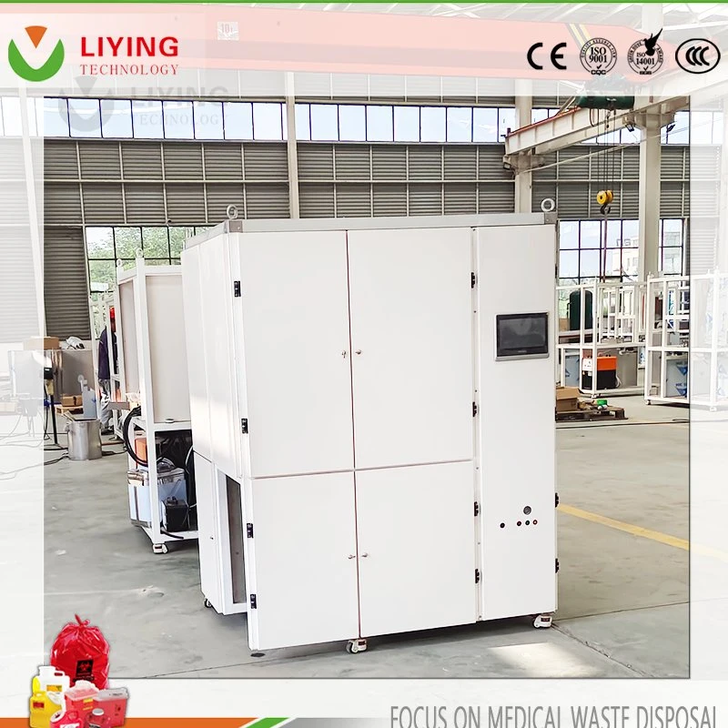 Small-Scale Dental Clinic Professional Hazardous Infectious Waste High Pressure Microwave Treatment Unit