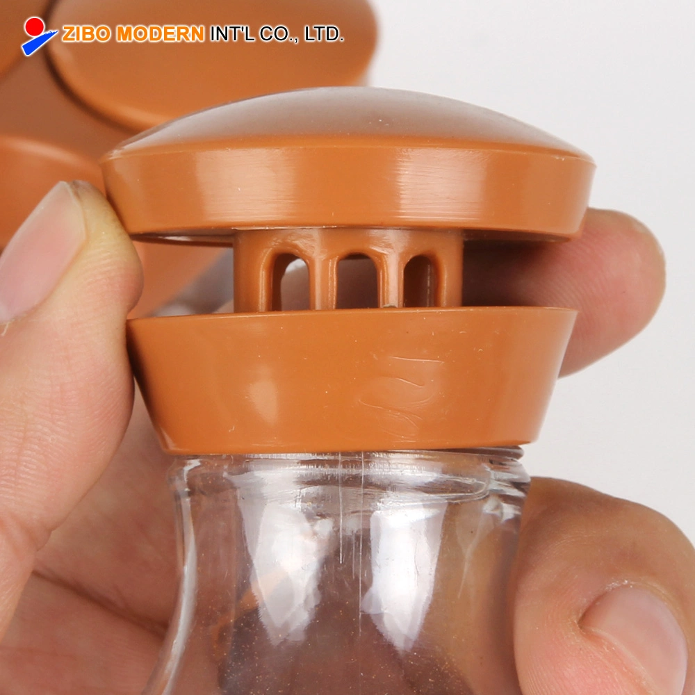 En gros LA ROTATION CARROUSEL renouvelable claire l'Assaisonnement en Plastique Bouteille d'épice Cuisine Spice Rack