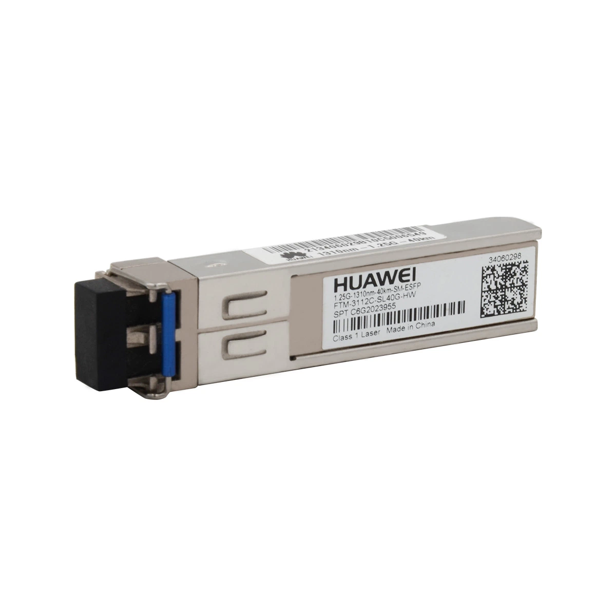 Huawei Bulk Packed 1.25g SFP Single-Module 1310nm 40km LC Optical Transceiver with Alarm 34060298