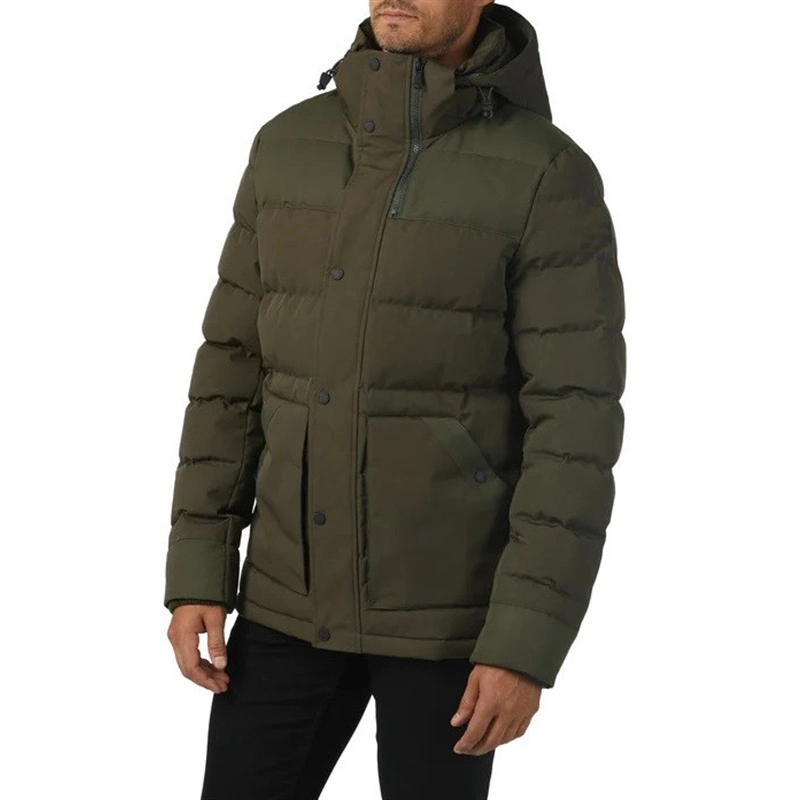 2023 qualité supérieure Short d'hiver léger pour hommes Softshell décontracté Veste matelassée en duvet NV-003 à capuche amovible