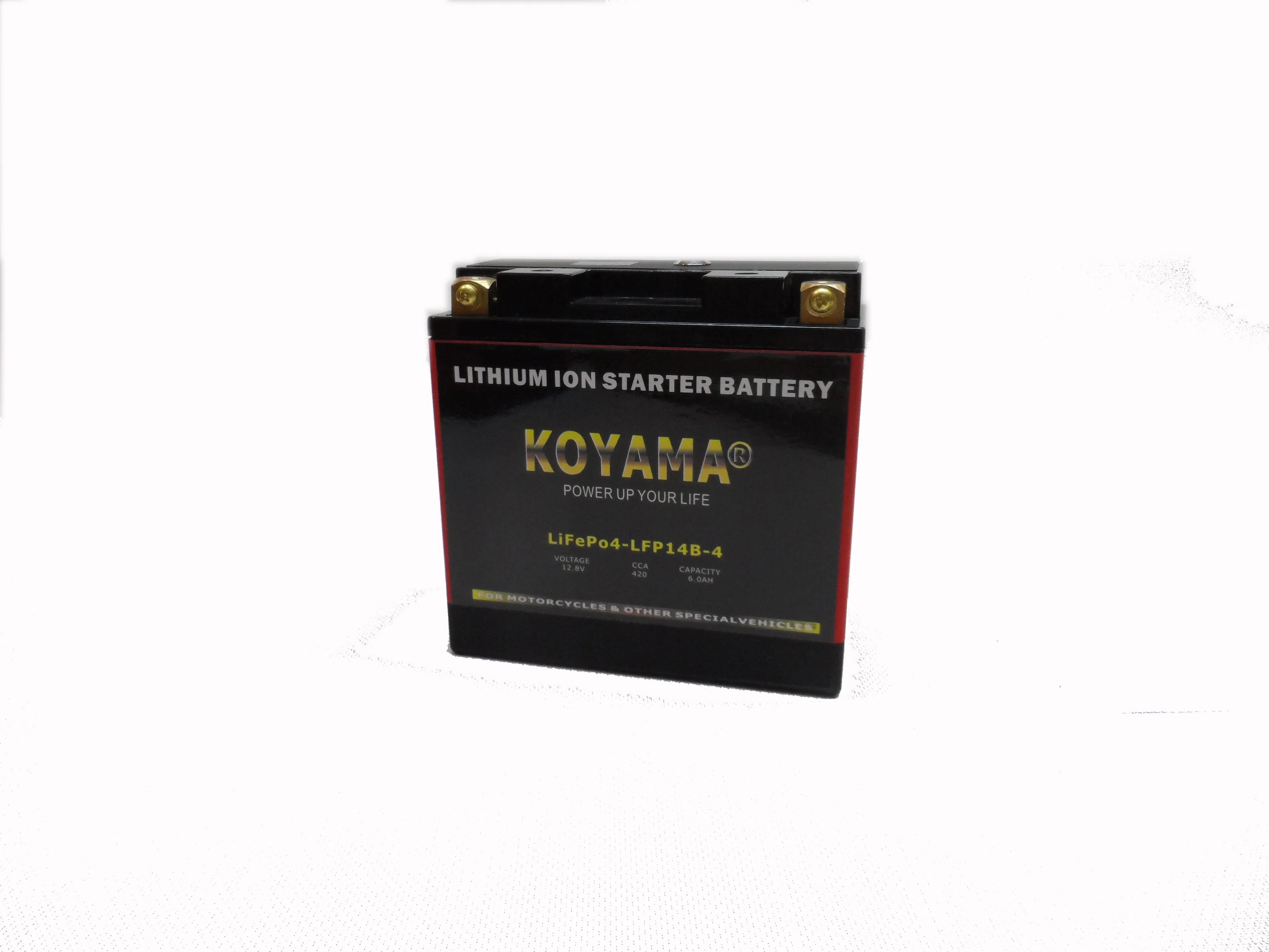 12.8V 6ah LiFePO4 Lithium Starter Battery LFP14b-4