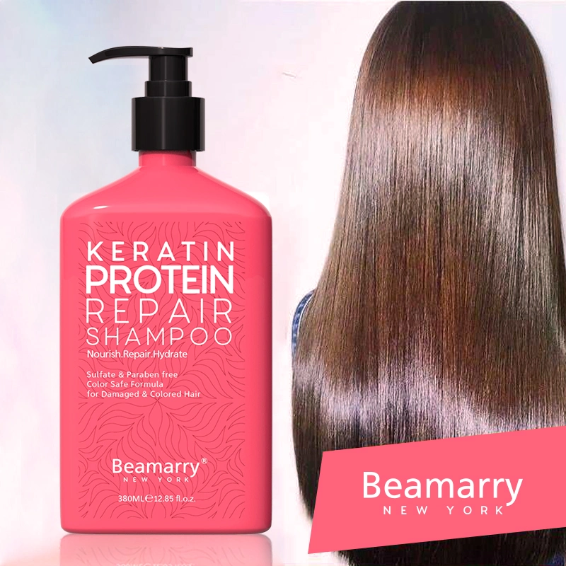 Beamarry Wholesale/Supplier Cosmetics Salon Professional Hair Care Hair Beauty Products Kertain Protein Repair Shampoo for Damaged & Colored Hair