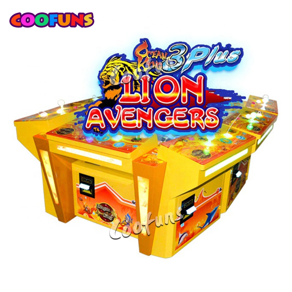 Coofuns Coin Operated Shooting Fish Game Machine Gambling Fishing Table