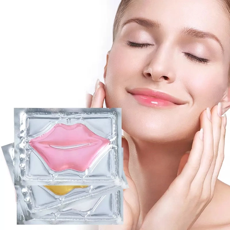 Los productos de belleza cara caliente del logotipo de etiqueta privada Envasado Skin Care Crema Hidratante Rosada colageno máscara labial coreano mayorista personalizado