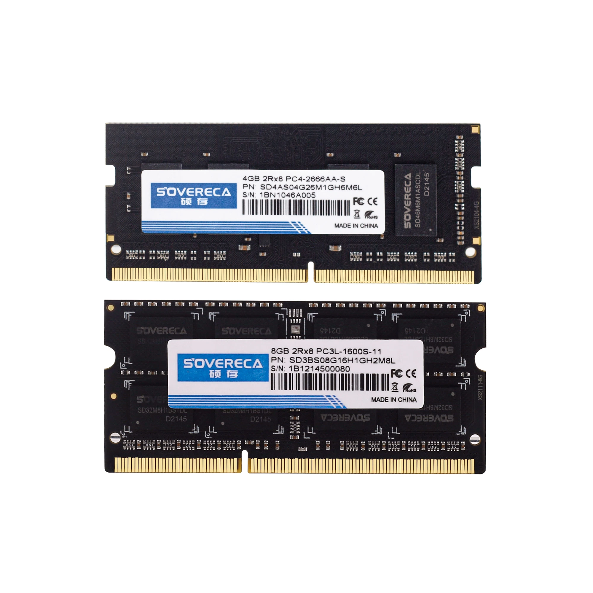 ذاكرة DDR3 DDR3L Memoria RAM سعة 4 جيجابايت بسرعة 1.35 فولت بسرعة 1.5 فولت بسرعة 1600 ميجاهرتز SODIMM للكمبيوتر المحمول / الكمبيوتر المكتبي