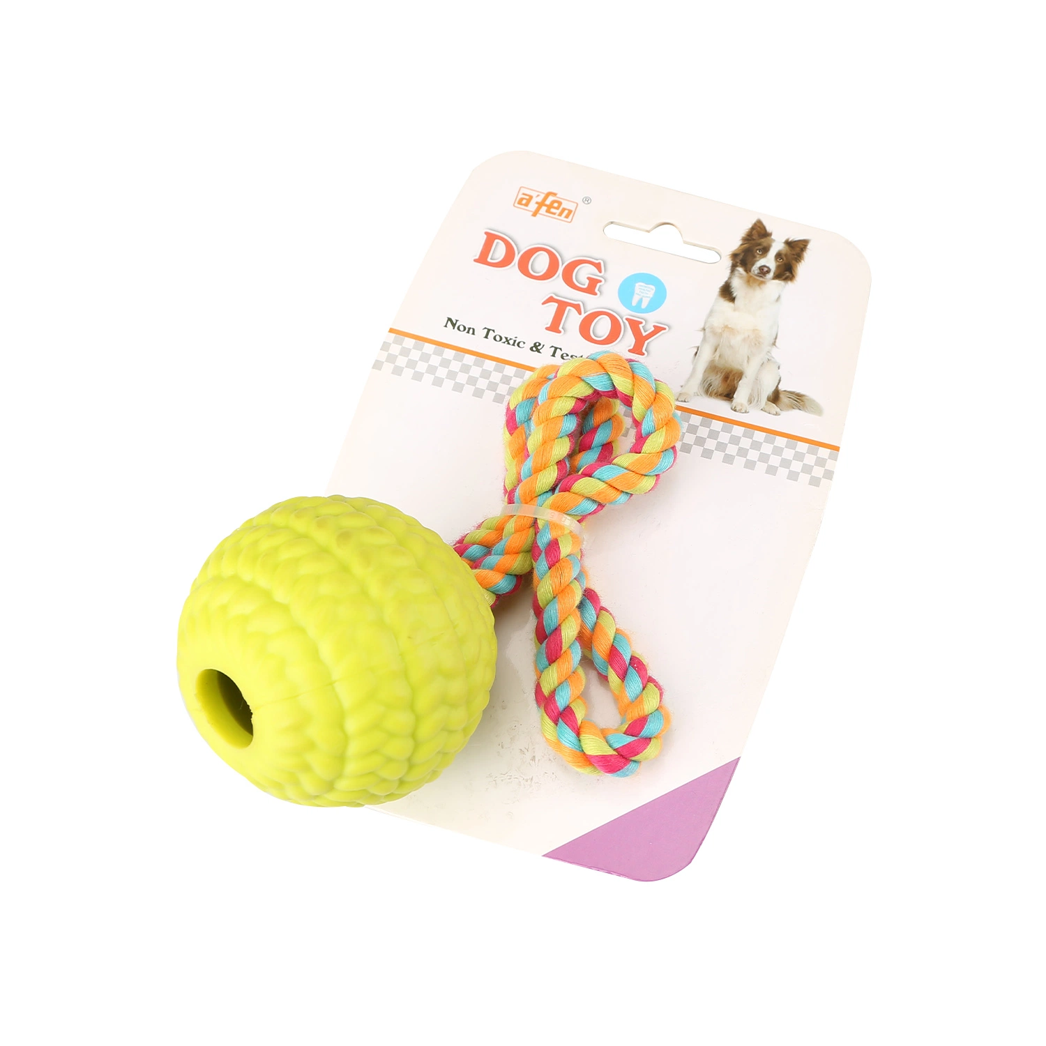 High quality/High cost performance  Indestructible Dog Chew Toys Training Ball Pet Rubber Dog Balls