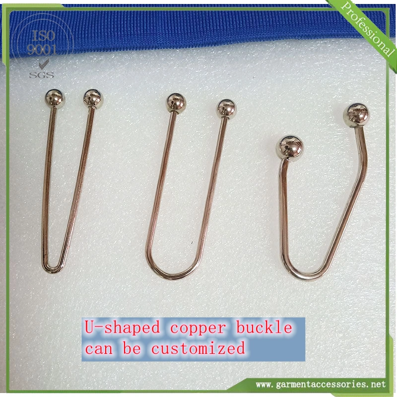 Anti-Light Buckle Safety Pin C-Shape Lapel Pin for Women Girls Clothing Decoration