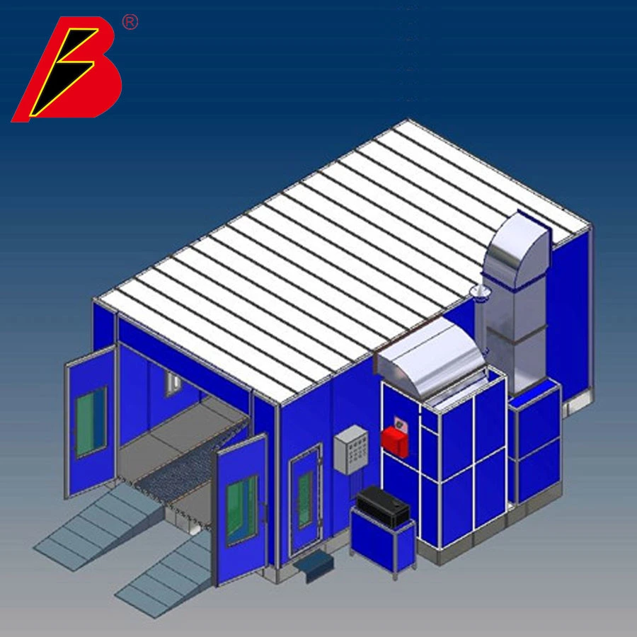 Fabricante de cabinas de pintura de automóviles en China, cabina de pulverización automática CE en venta