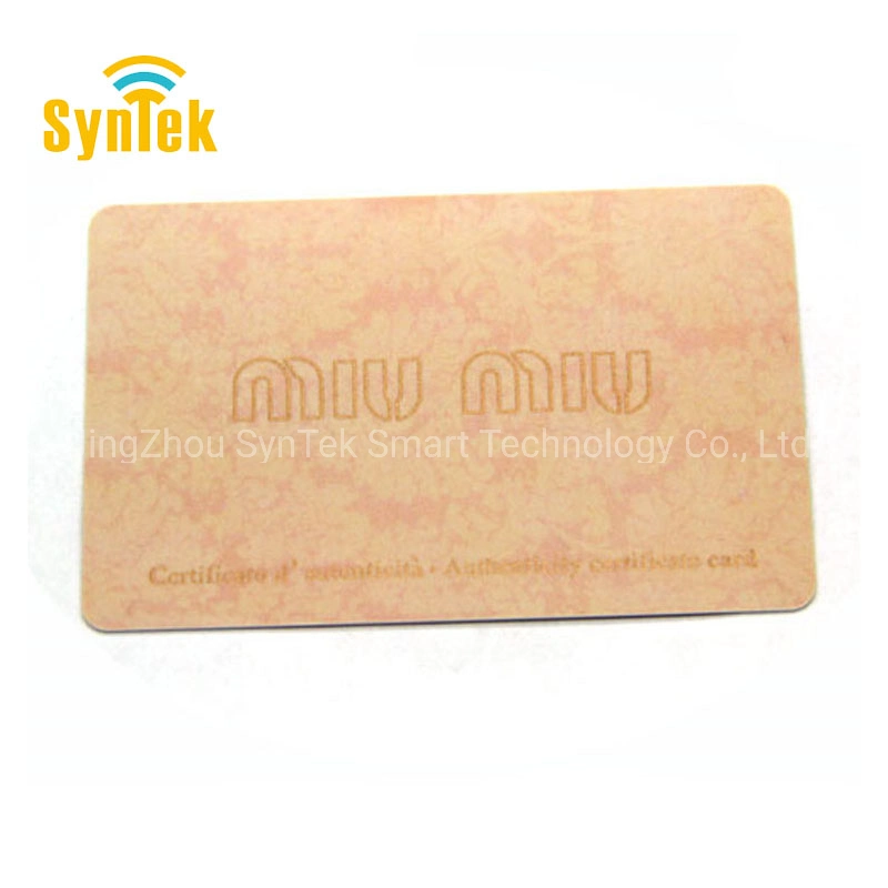 Classic 1K RFID Card with LED Lights NFC Greeting Cards with Lights