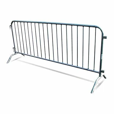 Temporary Crowd Control Barrier Fence Galvanized Pedestrian Barriers