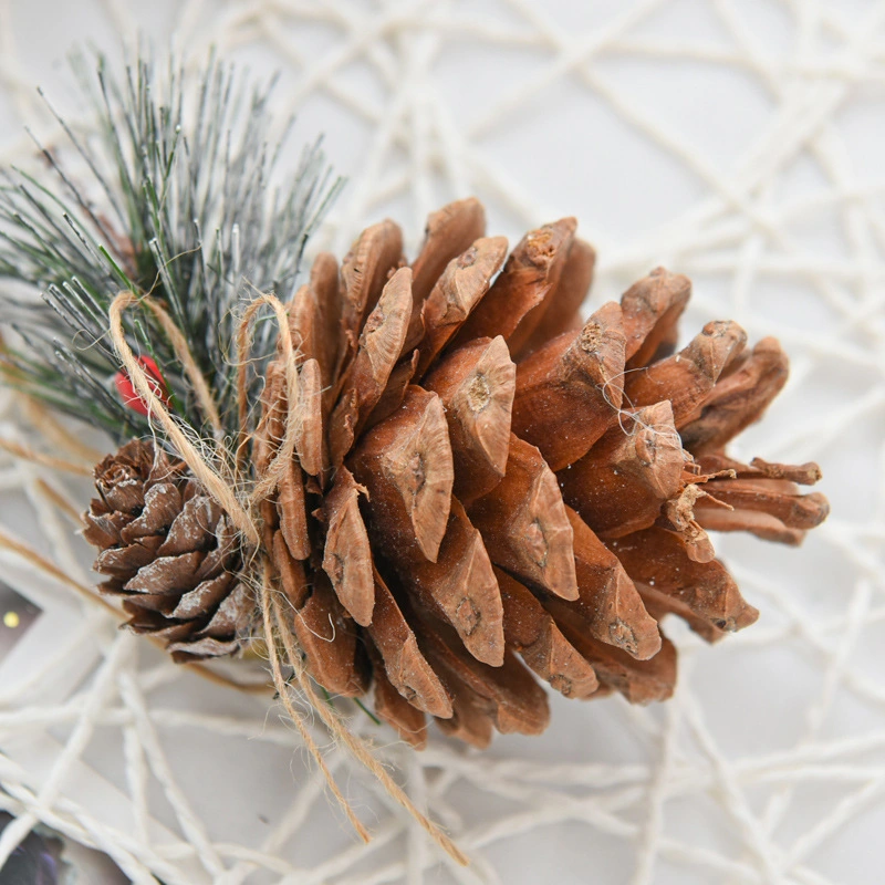 Handmade Hot Selling Christmas Natural Artificial Mini Pine Cones for Home Party Decorations