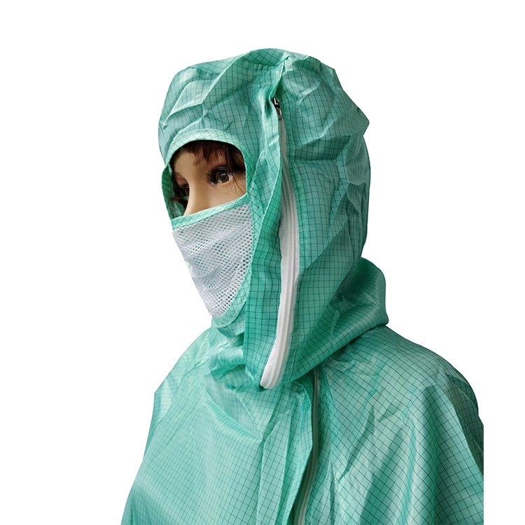 Taille personnalisée de polyester antistatique du vêtement Vêtements ESD