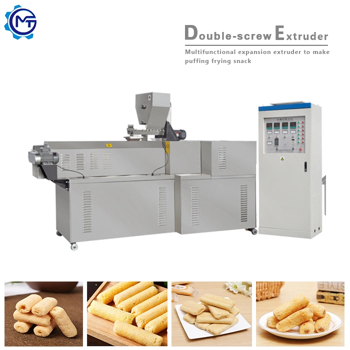 Puffed Snacks Lebensmittel Herstellung Extruder Maschine Crispy Corn Puffs Chips Machen Sie Cereal Bar Equipment Processing Line