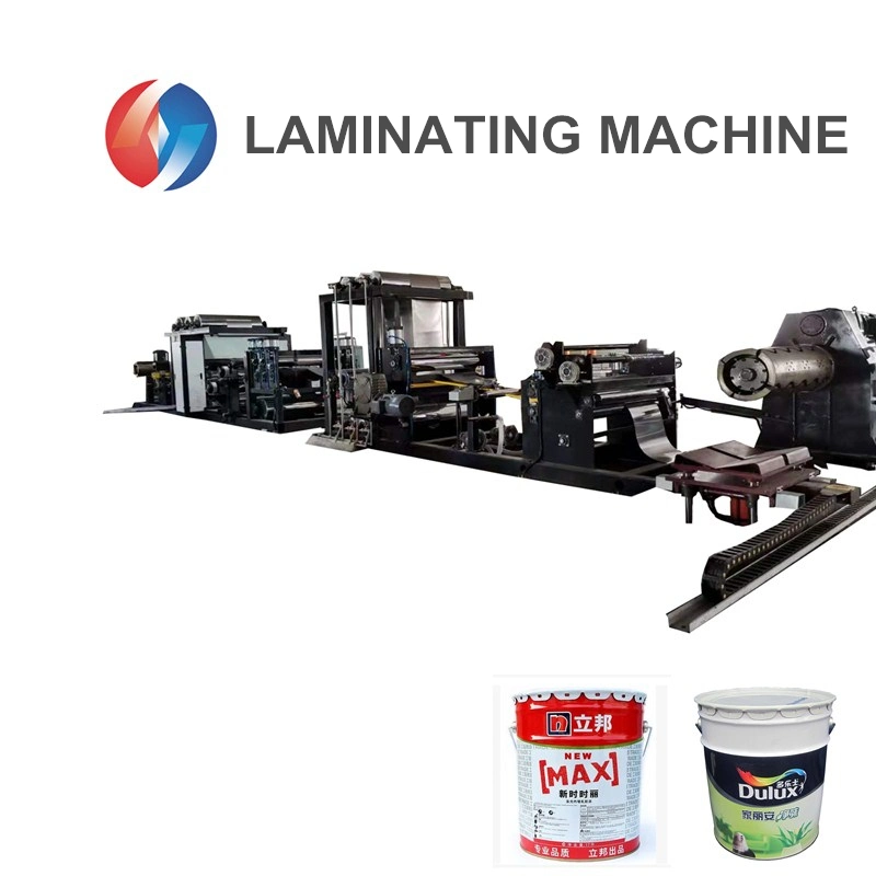 China Supplier Laminating Machine for Tinplate Sheet Food Contain Lid