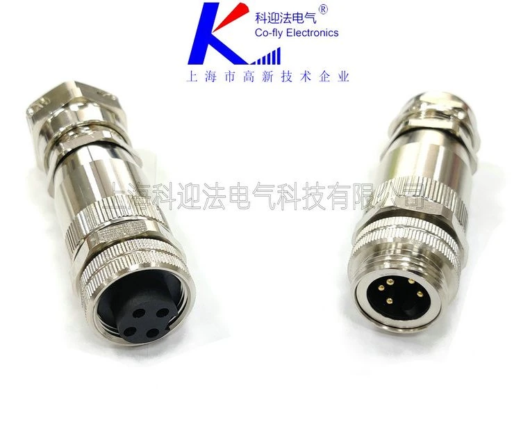 Female Field Assembly M23 6-Pin Waterproof IP67 Connector