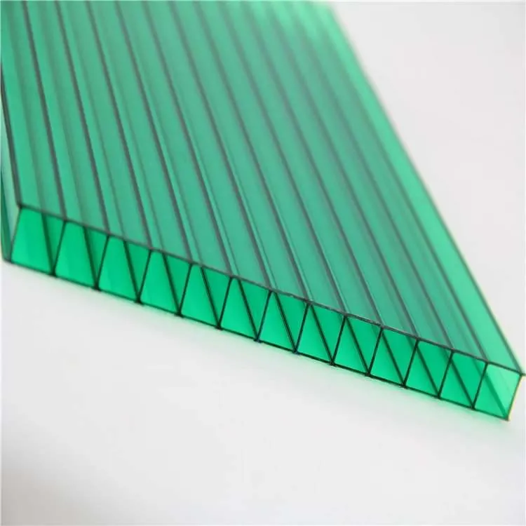 Twin-Wall Greenhouse Building Materials/Custom Shape and Color/High quality/High cost performance Plastic PC Sheets Clear Polycarbonate