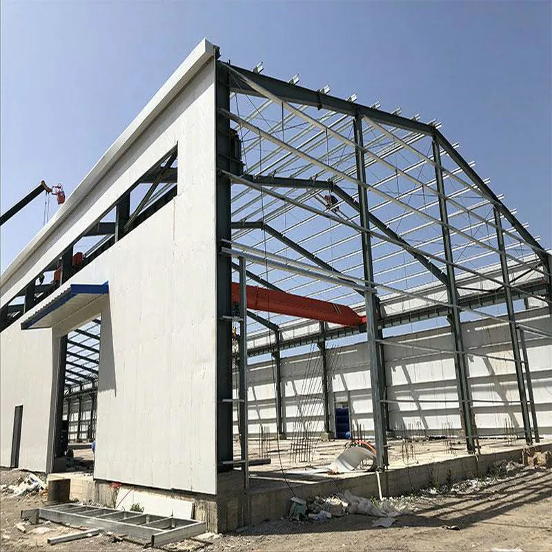 Prefabricated Structural Steel Workshop Metal Frame Steel Platform Construction