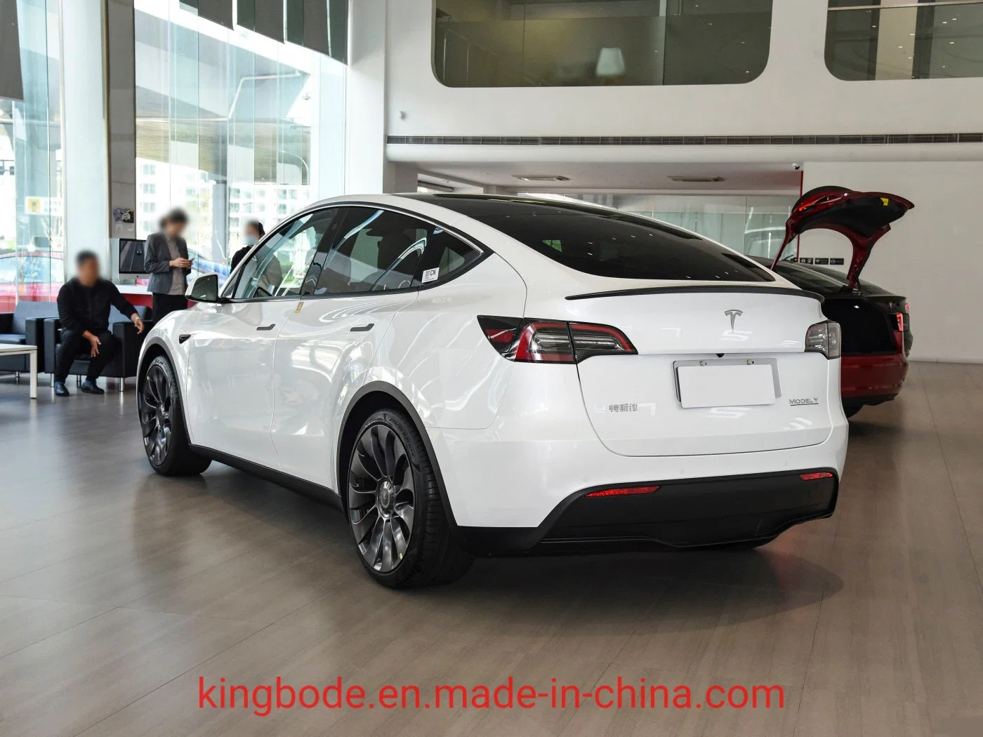 latest Promotion White 545km Range Model Y Electric Cars with Stipulated Sunroof