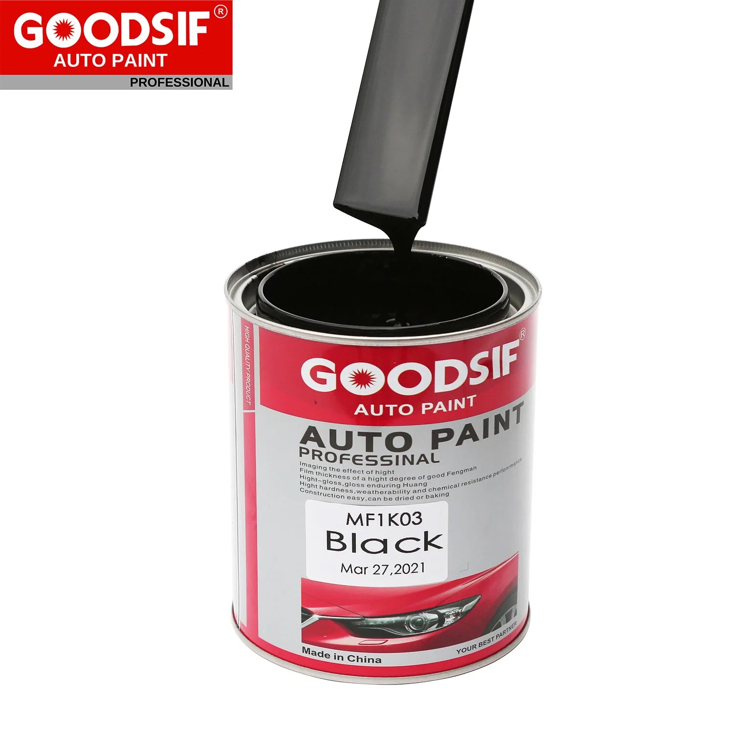 Wholesale/Supplier Automotive Refinish Paint Good Covering Automobile 1K Basecoat Paint for Nissan