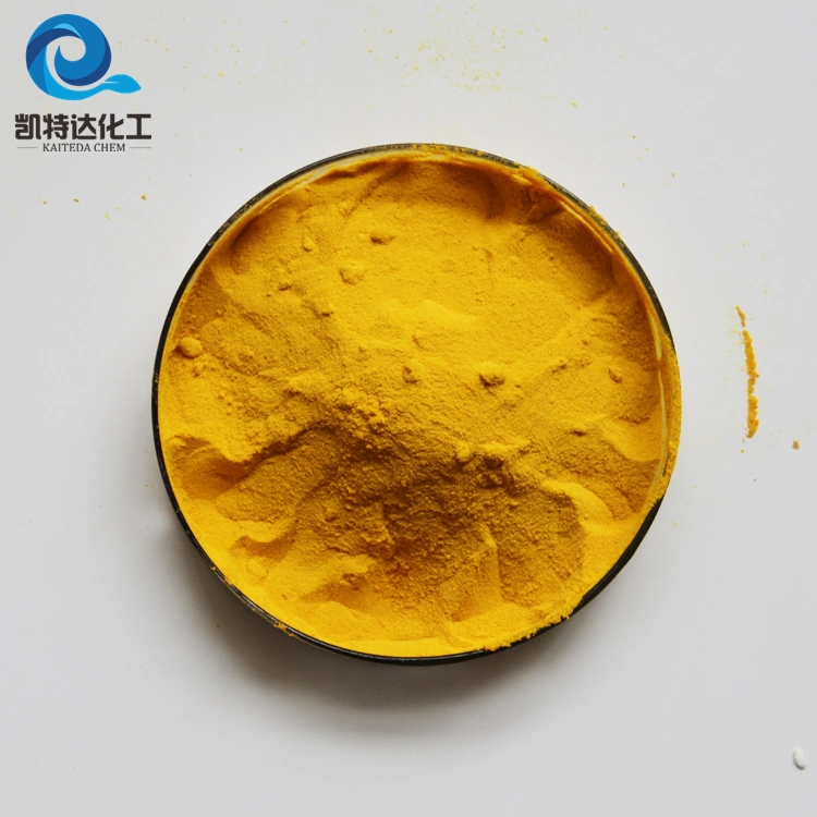 Poudre jaune coagulant le chlorure de polyaluminium/Poly Chlorid d'aluminium E CIP CAS 1327-41-9