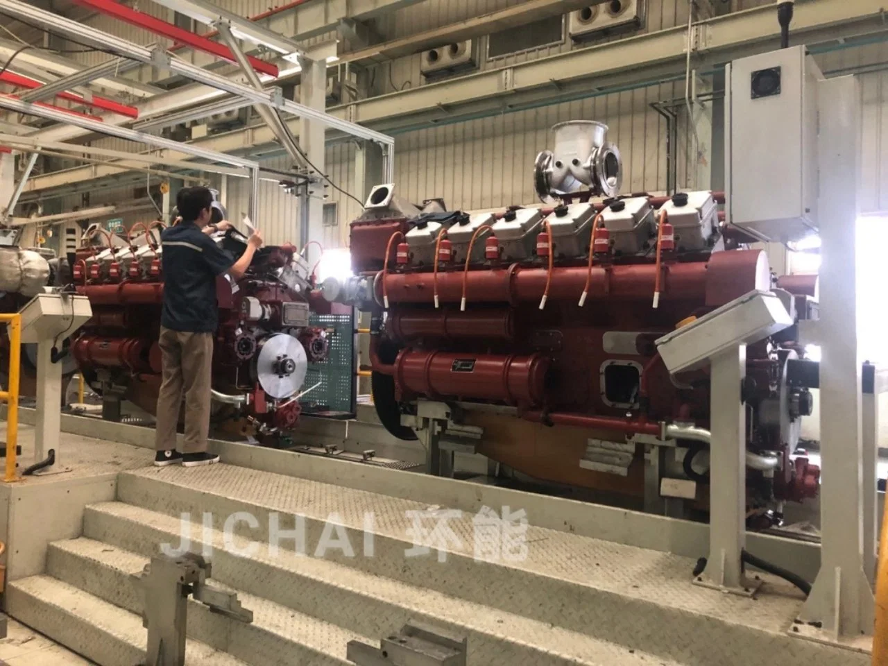 500kw Output 50/60Hz Biogas Generator Set