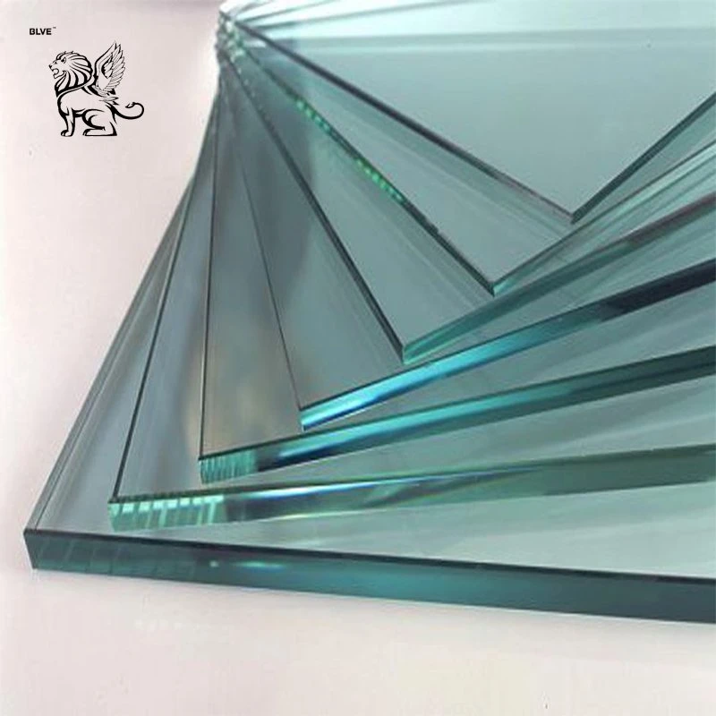 Chinese Factory Architectural Glass Resist Compression Sound Insulation Clear Tempered Glass