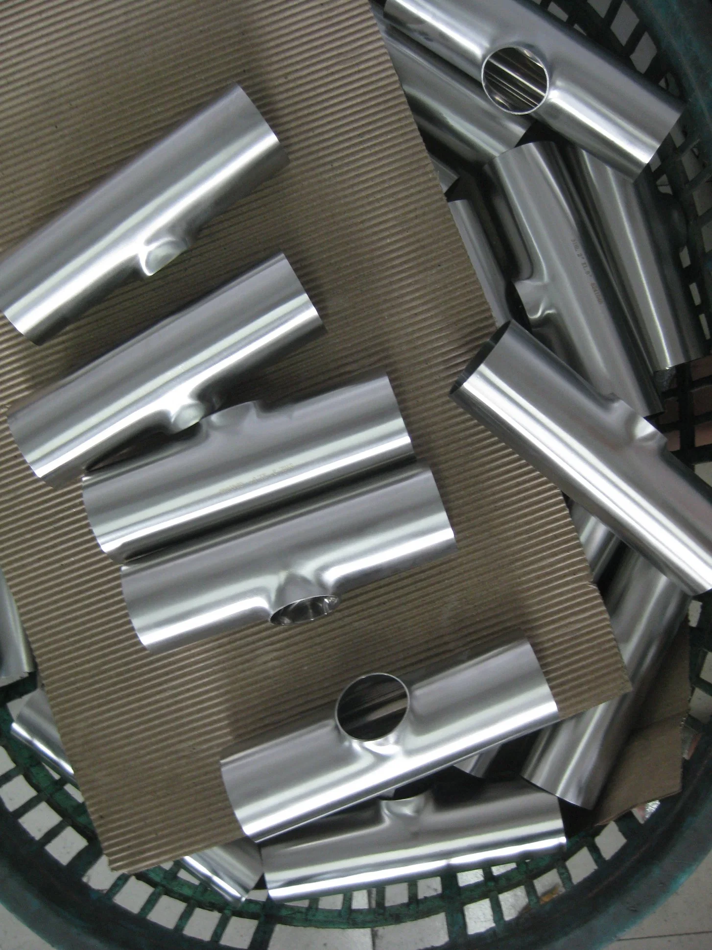 Stainless Steel Food Grade Short Type Reducing Tee Piece (JN-FT1001)