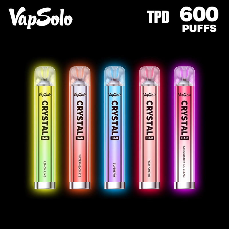 Vaper Lighting LED Vape Mini E Cigarette Wholesale/Supplier EU UK Germany 600puffs Tpd Electronic Cigarettes