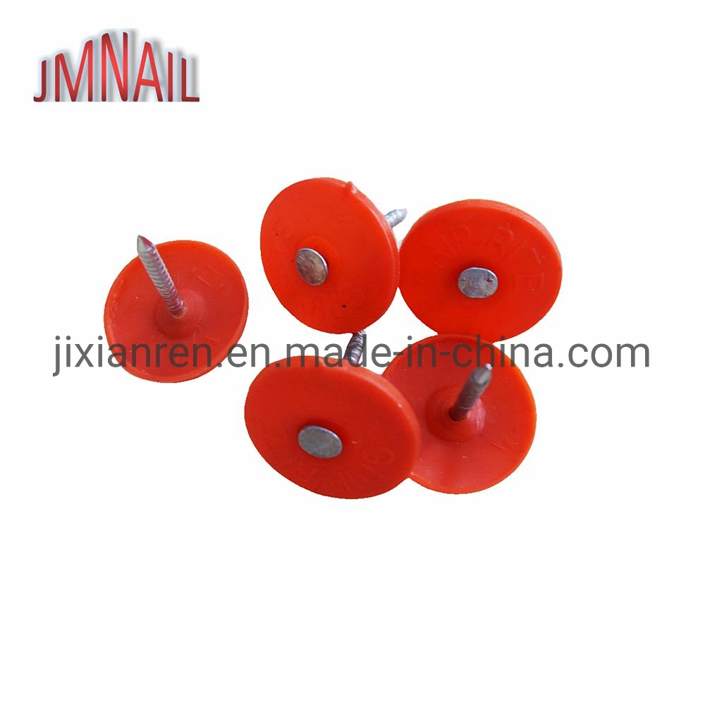 1"X12ga Galvanized Plastic Cap Nails