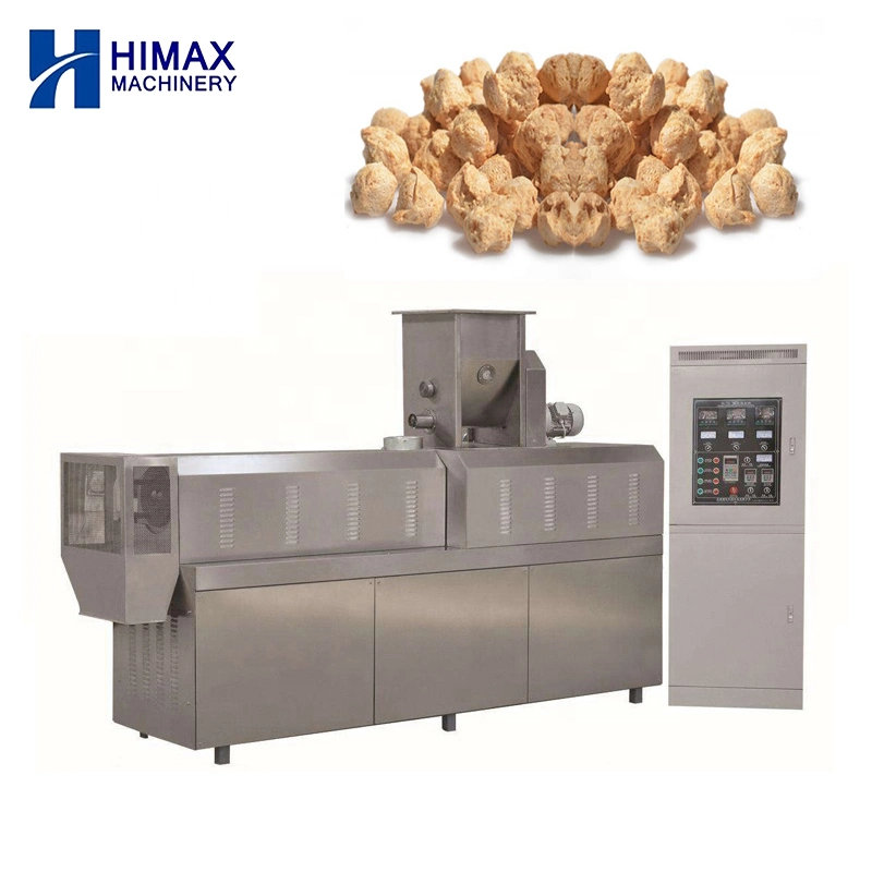 Automatic Textured Vegetable Meat Soya Protein Snack Processing Machine