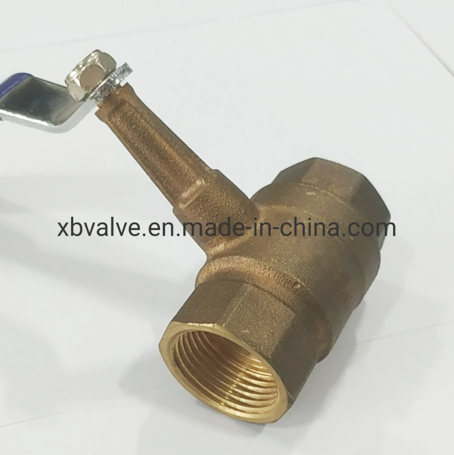 Fábrica da China Bronze Air-Condition High Handle Ball Valve (válvula de esfera de punho elevado