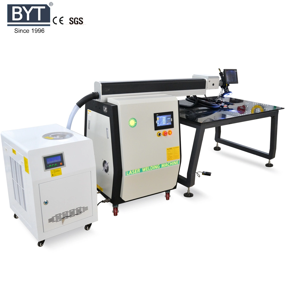 300W 500W Manufacturer Big Working Table Work Comfort Laser Welding Machine for Stainless Steel Letters