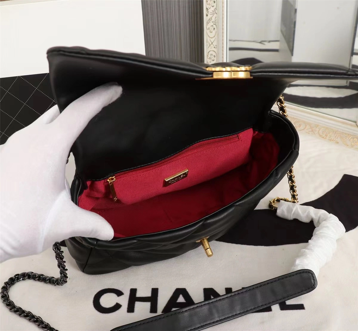 2023 Ladies Fashion Lady Women Handbags Ladies Shopping Bags Chain Bag Designer Women's Shoulder Tote Replica Guangzhou Bag Replica Messenger Chain Bag
