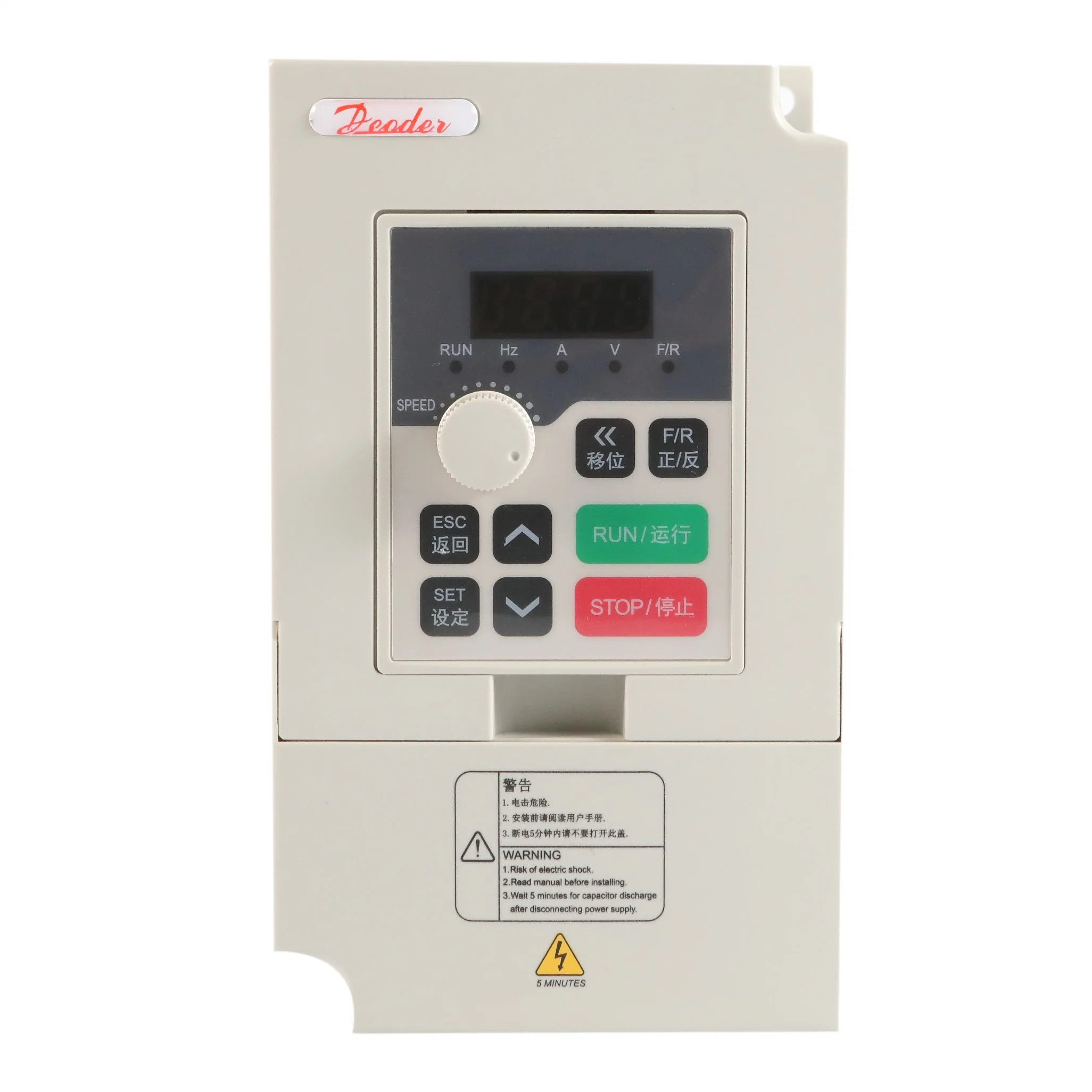 Torque Control Heavy Duty Three Phases 380V VFD with LCD Removable Keypad