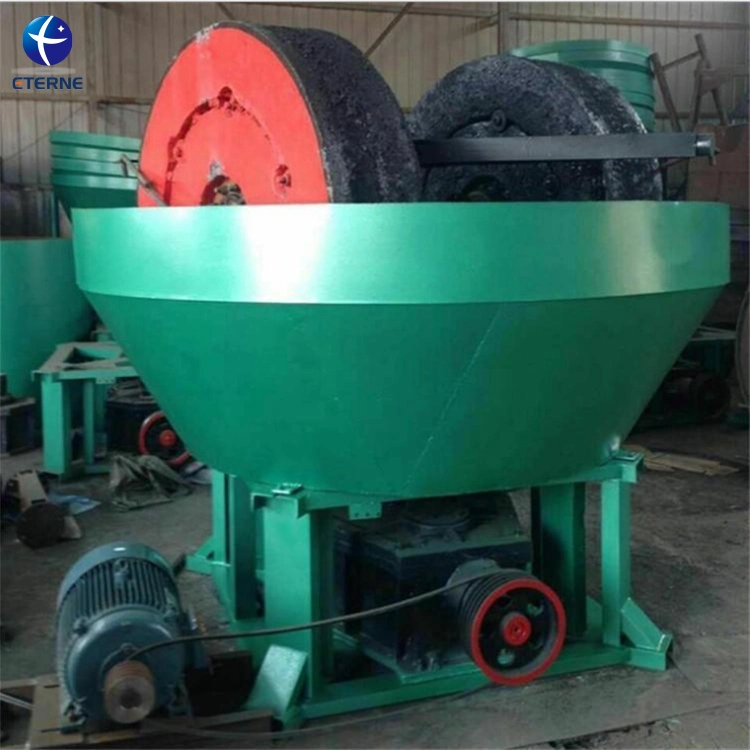 Et Factory Price Direct Sale Mine Extract Gold Purify Double Wheel Grinding Mine Machine