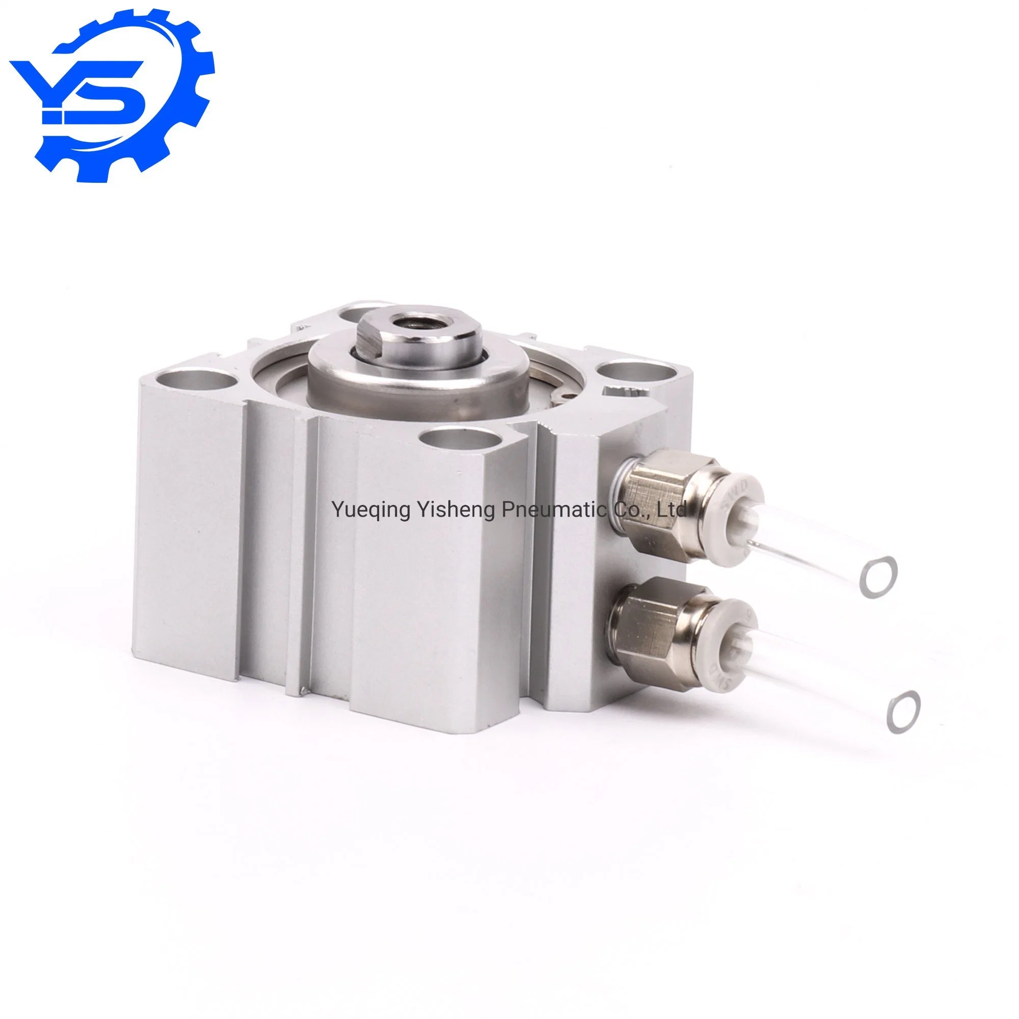 Sda Series Aluminum Alloy Double/Single Acting Thin Type Pneumatic Standard Compact Air Cylinder