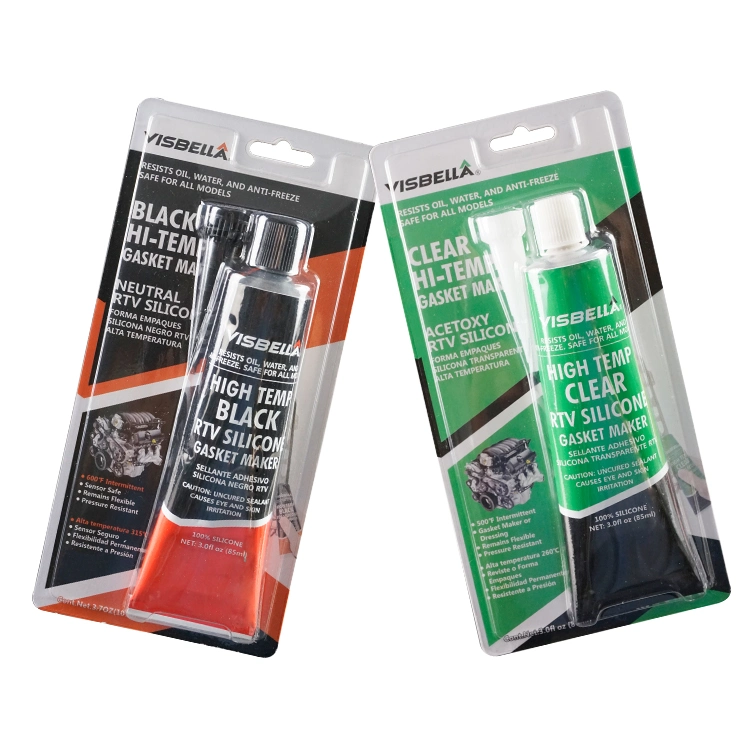 Visbella RTV Silicone Gasket Maker Red Color Sealant