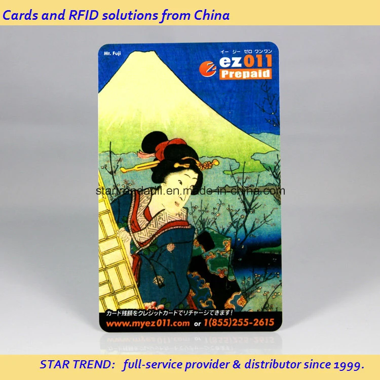 Tarjetas en PVC Tarjetas de plástico de la tarjeta de chip de la tarjeta Smart Card