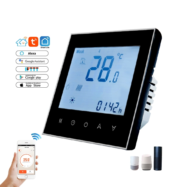 Voice Control Programmable Wireless Control WiFi Smart Room Water Heating Heater Thermostat