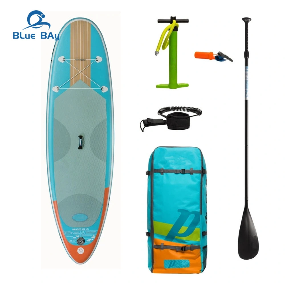 Customized Design 10'2'' Inflatable Paddle Board Sup for Fishing