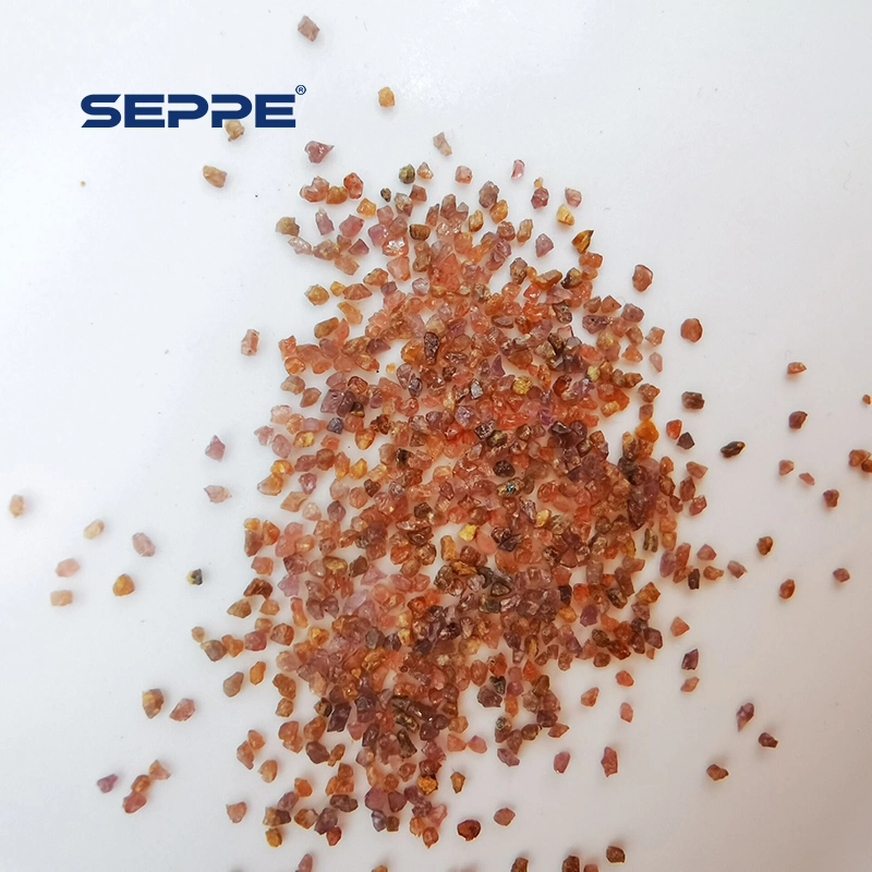 High quality/High cost performance Red Rock Garnet for Water Filtering