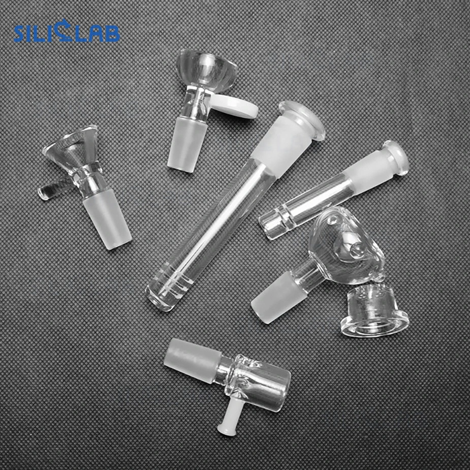 Manufacturer Bulk 14mm Long Glass Chinese Tube Down Stem Water Pipe Downstem